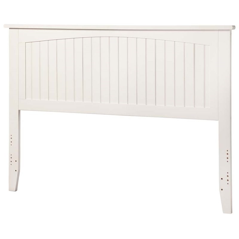 Atlantic Furniture AR282852 Eco-Friendly King Headboard in White Finish New 