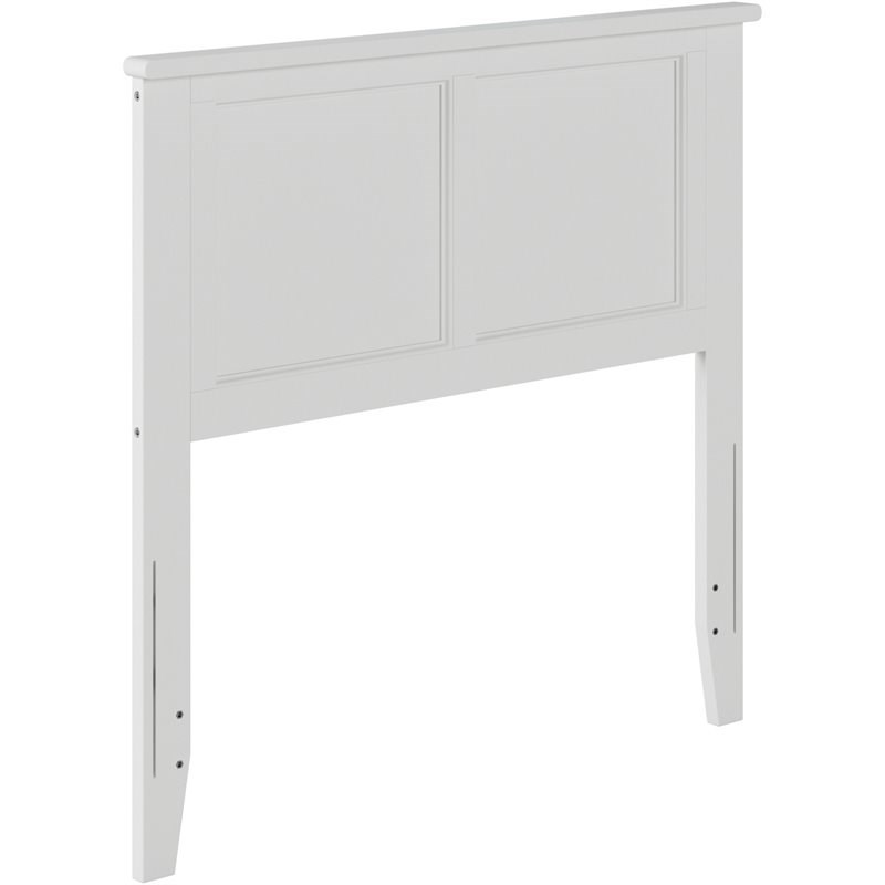 Atlantic Furniture Madison Twin Panel Headboard in White