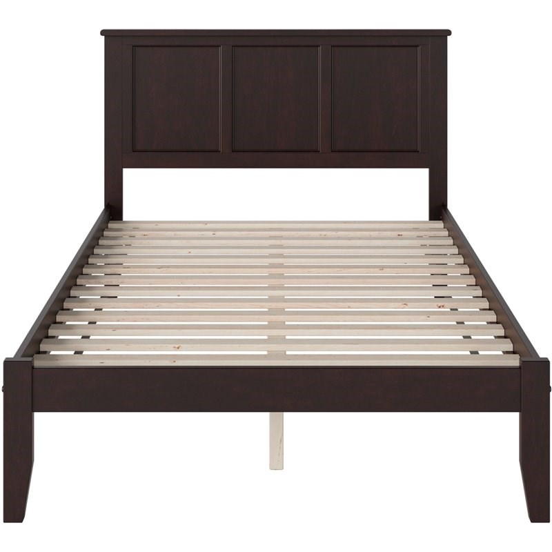 Atlantic Furniture Madison Full Panel Platform Bed in Espresso