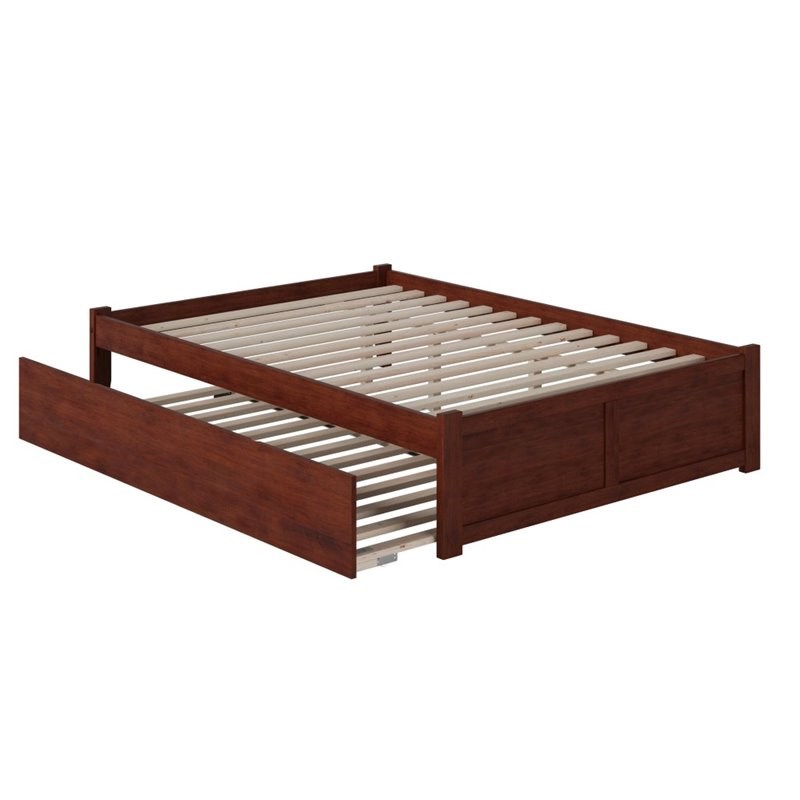 Atlantic Furniture Concord Queen, Queen Bed Frame With Trundle