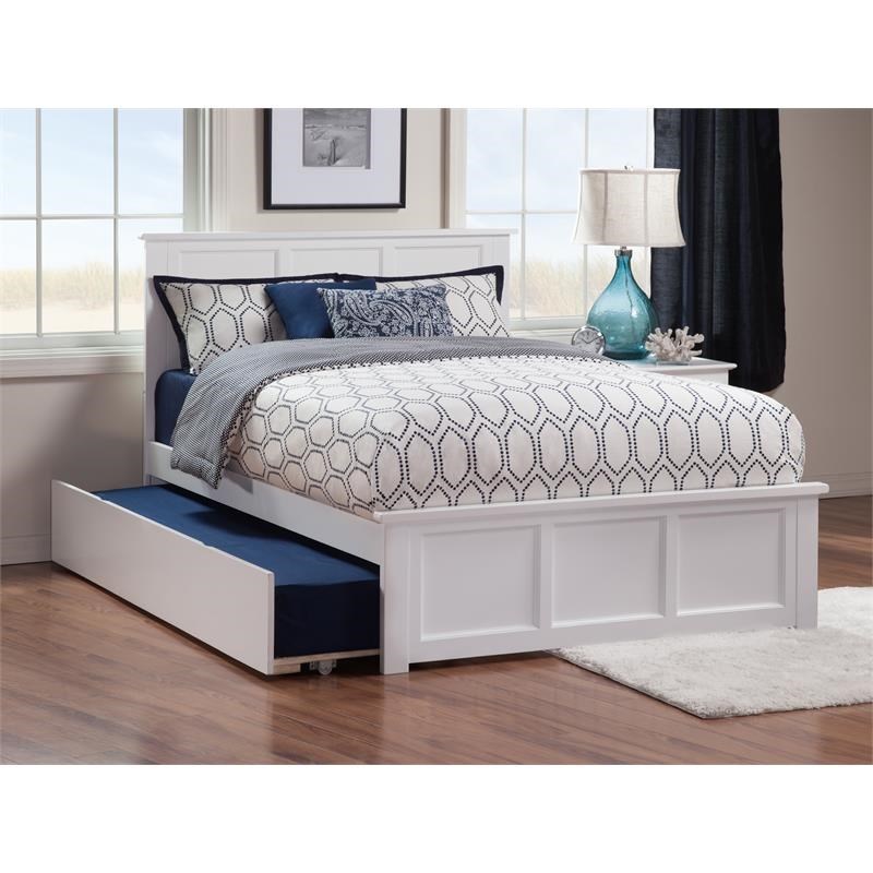 Atlantic Furniture Madison Queen Bed, Trundle Beds That Convert To Queen