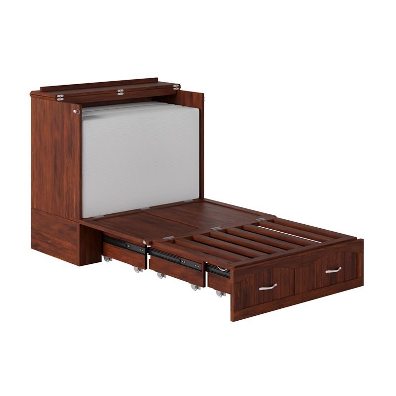 AFI Southampton Murphy Twin XL Bed Chest with Charging Station | Homesquare