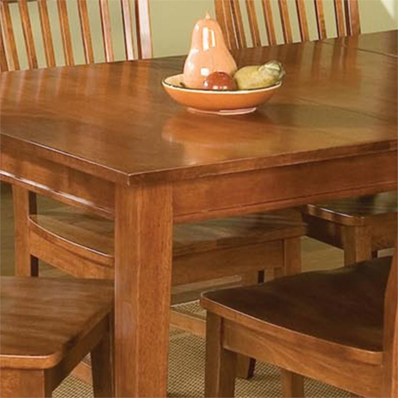 Arts & Crafts Brown Wood Dining Table