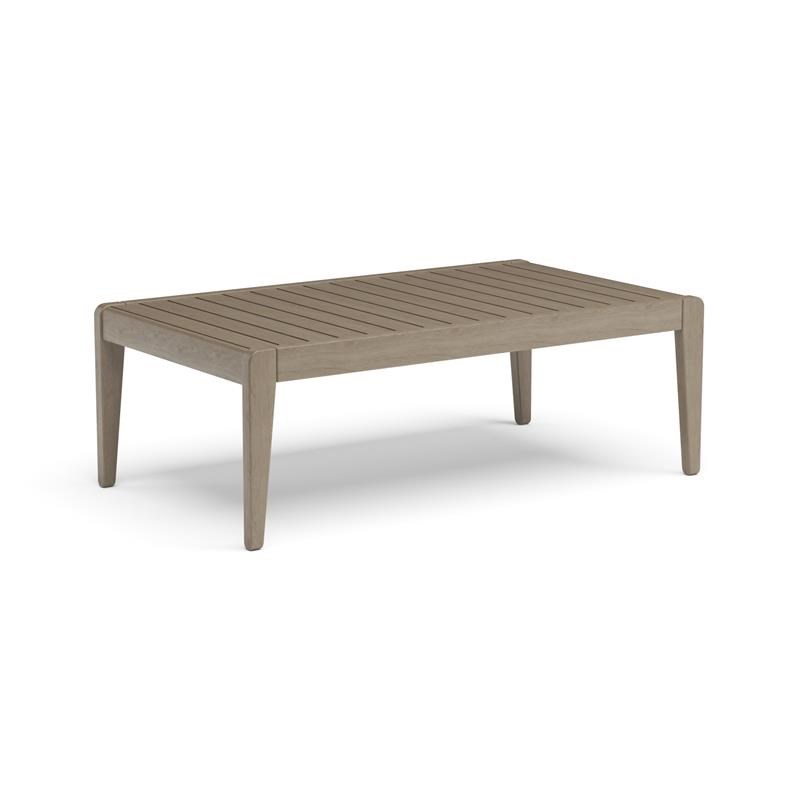 Homestyles Sustain Wood Outdoor Coffee Table in Gray